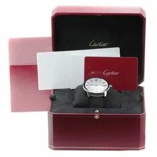 Cartier — Cartier Ronde Solo WSRN0022 Automatic 42mm Box Papers Silver — Watch — resale