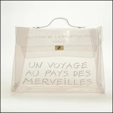Hermès — RDC15374 Hermes '97 Clear "Souvenir de l'Exposition" Kelly — Handbag — resale