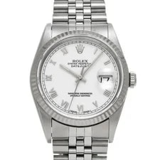 Rolex — Rolex Datejust 36 16234 36mm Stainless Steel White #WW3584 — Watch — resale