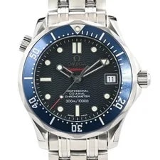 Omega — Omega Seamaster 2222-80 Co-axial Chronometer Automatic Date Blue F/S — Watch — resale