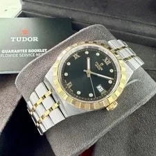 Tudor — Tudor Royal Two Tone 28503 - Unworn With Stickers – Black Diamond Dial — Watch — resale