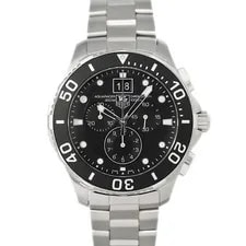 TAG Heuer — TAG Heuer Aquaracer CAN1010.BA0821 44mm Stainless Steel Black Dial Quartz #KN551 — Watch — resale