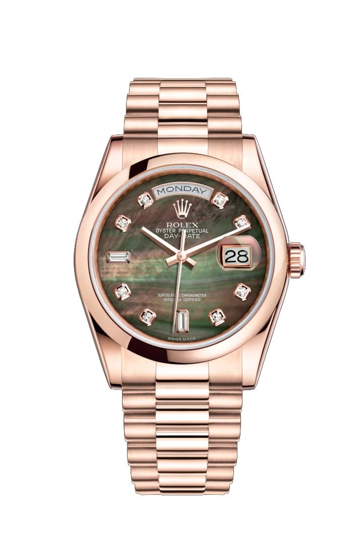 Worldofluxuryus — Rolex Day-Date 18k Everose Gold — Watch — resale