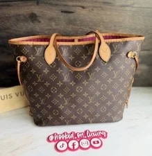Louis Vuitton — Authentic Louis Vuitton Neverfull Peony — Handbag — resale