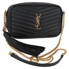 Saint Laurent — Saint Laurent Chain Lou Mini Auth yk18547SAM — Handbag — resale
