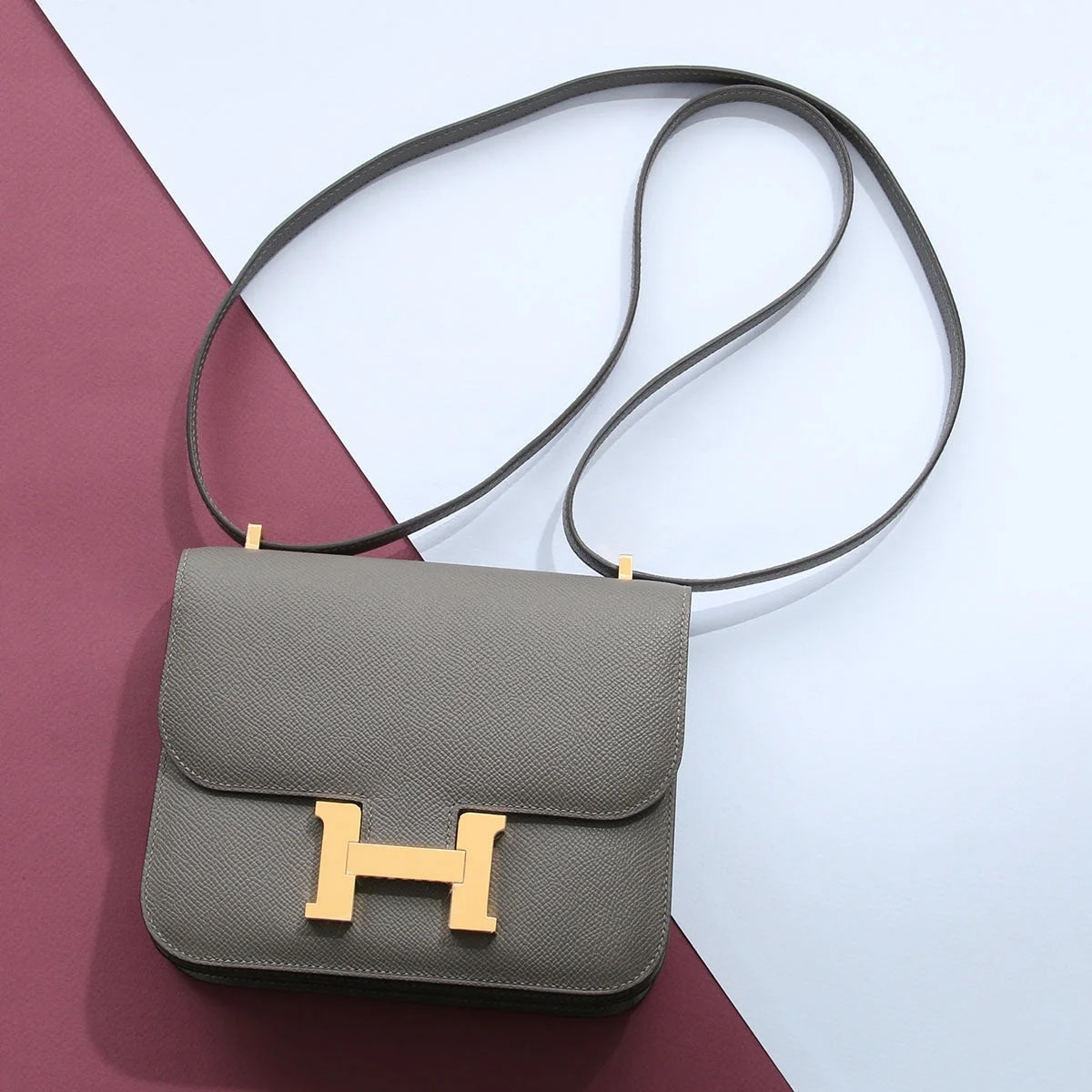 Hermès — Hermès Asphalt Constance Mirror 18 — Handbag — resale