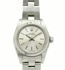 Rolex — Rolex Oyster Perpetual 76080 Automatic 24mm Silver Box — Watch — resale