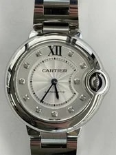 Cartier — Cartier Balloon Bleu Factory Diamond Dial 33mm Quartz 3489 — Watch — resale