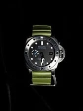 Panerai — 2024 Panerai Luminor Submersible Quaranta Quattro Black Dial Full SET PAM01229 — Watch — resale