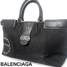 Balenciaga — Balenciaga Studs All-Over Logo Fittings Limited Edition Vhtf Funct — Handbag — resale