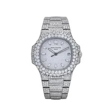 Patek Philippe — Patek Philippe Nautilus 5711/1A-011 Stainless Steel With Aftermarket Diamond — Watch — resale