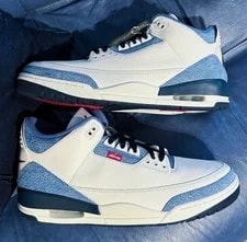 Air Jordan — 🔥New Levi’s X Air Jordan 3 Retro 'All-Star' — Sneaker — resale