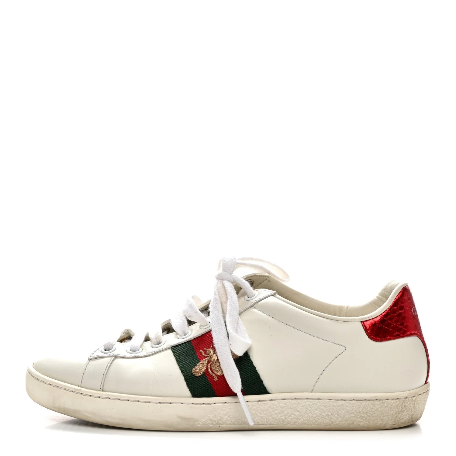 Gucci — Ayers Bee Embroidered Ace 36 — Sneaker — resale