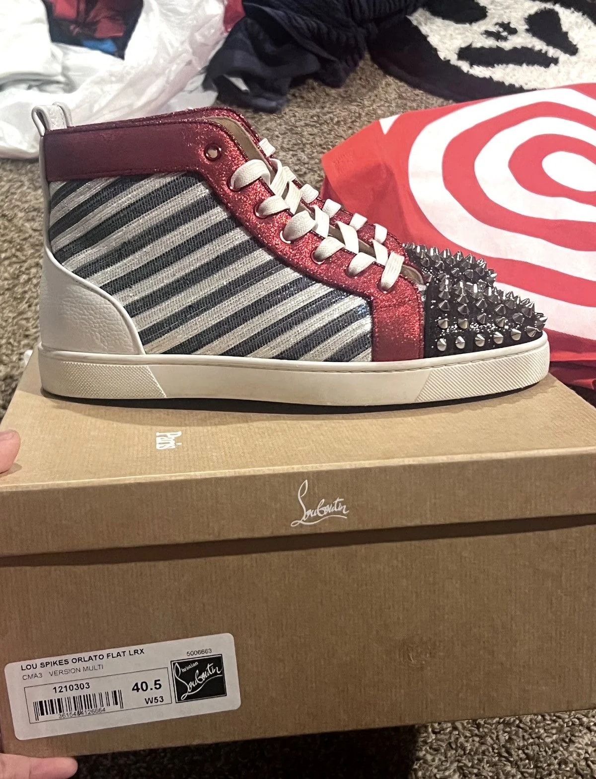 Christian Louboutin — Christian Louboutin Falt Orlato Spikes — Sneaker — resale