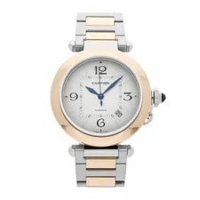 Cartier — Cartier Pasha du 41mm WSPA0009 Silver Dial Stainless Steel 41mm #W2258 — Watch — resale