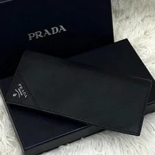 Prada — Prada Long Wallet Triangle Logo — Handbag — resale