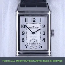 Jaeger-LeCoultre — Jaeger-LeCoultre Reverso Classic Duoface Q38384AE 47mm Silver Dial — Watch — resale
