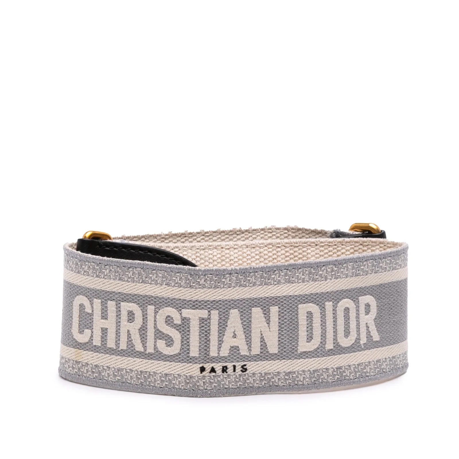 Dior — Embroidered Logo Bag Strap — Accessory — resale