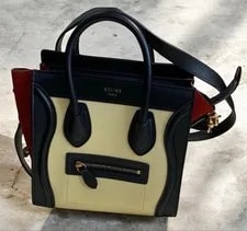 Celine — Céline Luggage Grain Flat — Handbag — resale