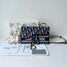 Dior — Dior Embroidered Saddle - Very Good #Mhmlyp — Handbag — resale
