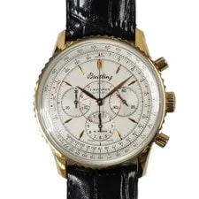 Breitling — Breitling Navitimer H30030.1 38mm Yellow Gold Silver #UW1507 — Watch — resale