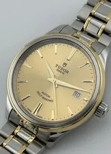 Tudor — Full SET Tudor Geneve 12503 38mm Solid 18ct Gold and Steelinox Automatic — Watch — resale