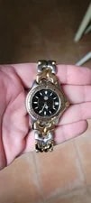 Tag Heuer — Tag Heuer WG1125.BB0424 SEL Professional Quartz Gold Black Silver 8" — Watch — resale