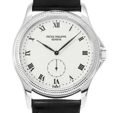 Patek Philippe — Patek Philippe Calatrava 5115G-001 White Gold Manual Winding #W384 — Watch — resale