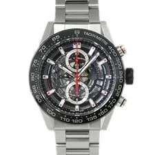 Heuer — Tag-heuer Carrera Heuer01 CAR2A1W.BA0703 Automatic 43.0mm Box Papers Black — Watch — resale