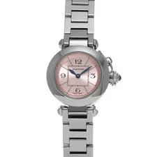 Cartier — Cartier Pasha W3140008 ( 2973) 27mm Stainless Steel Pink #WW2941 — Watch — resale