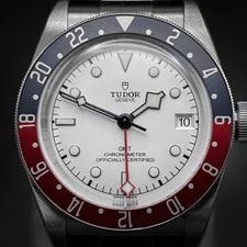 Tudor — Tudor Black Bay GMT White Dial 79830RB Fullset Box and Papers — Watch — resale