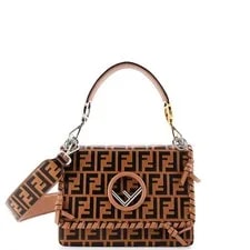 Fendi — Fendi Kan I F Whipstitch Medium — Handbag — resale