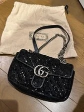 Gucci — Gucci GG Marmont Sequin — Handbag — resale