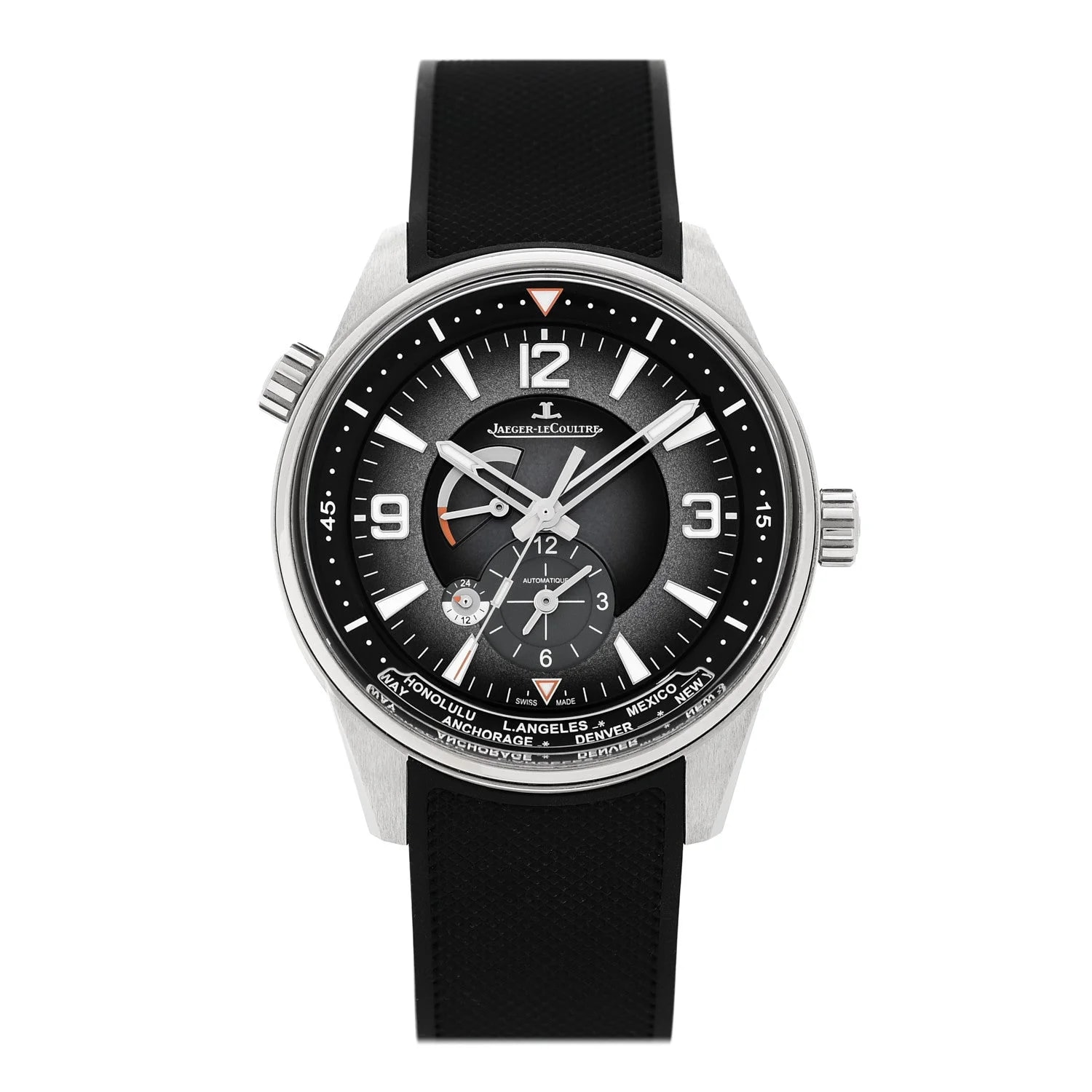 Jaeger-LeCoultre — Stainless Steel Rubber 42mm Polaris Automatic Grey Q9078640 — Watch — resale