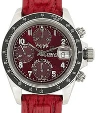 Tudor — Tudor Chronotime Tiger 79270P Bordeaux Dial Chronograph Automatic SS — Watch — resale