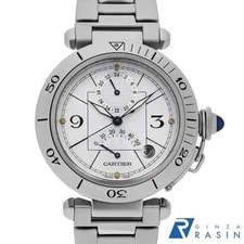 Cartier — Cartier Pasha Power Reserve GMT W31037H3 S From Japan — Watch — resale