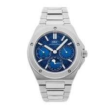 IWC — IWC Ingenieur Perpetual Calendar Steel Auto 41mm Blue Dial IW3449-03 — Watch — resale