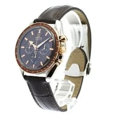 Omega — Omega Speedmaster Broad Arrow 321.93.42.50.13.001 42mm SS Brown #C2586 — Watch — resale