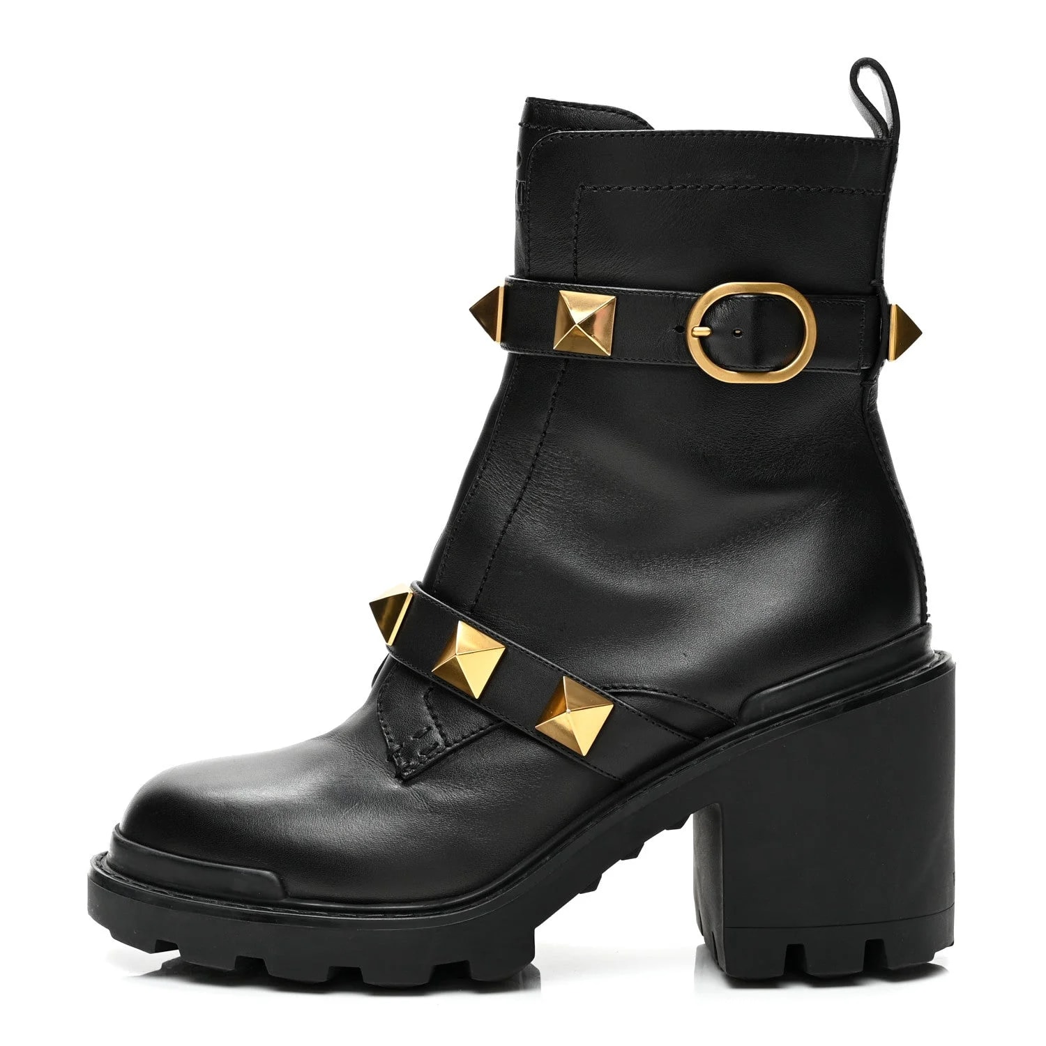 Valentino Garavani — Roman Stud 20/85mm Combat 39.5 — Designer Shoe — resale