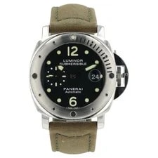 Panerai — Panerai Luminor Submersible Black Dial Steel 44mm Auto PAM00024 — Watch — resale