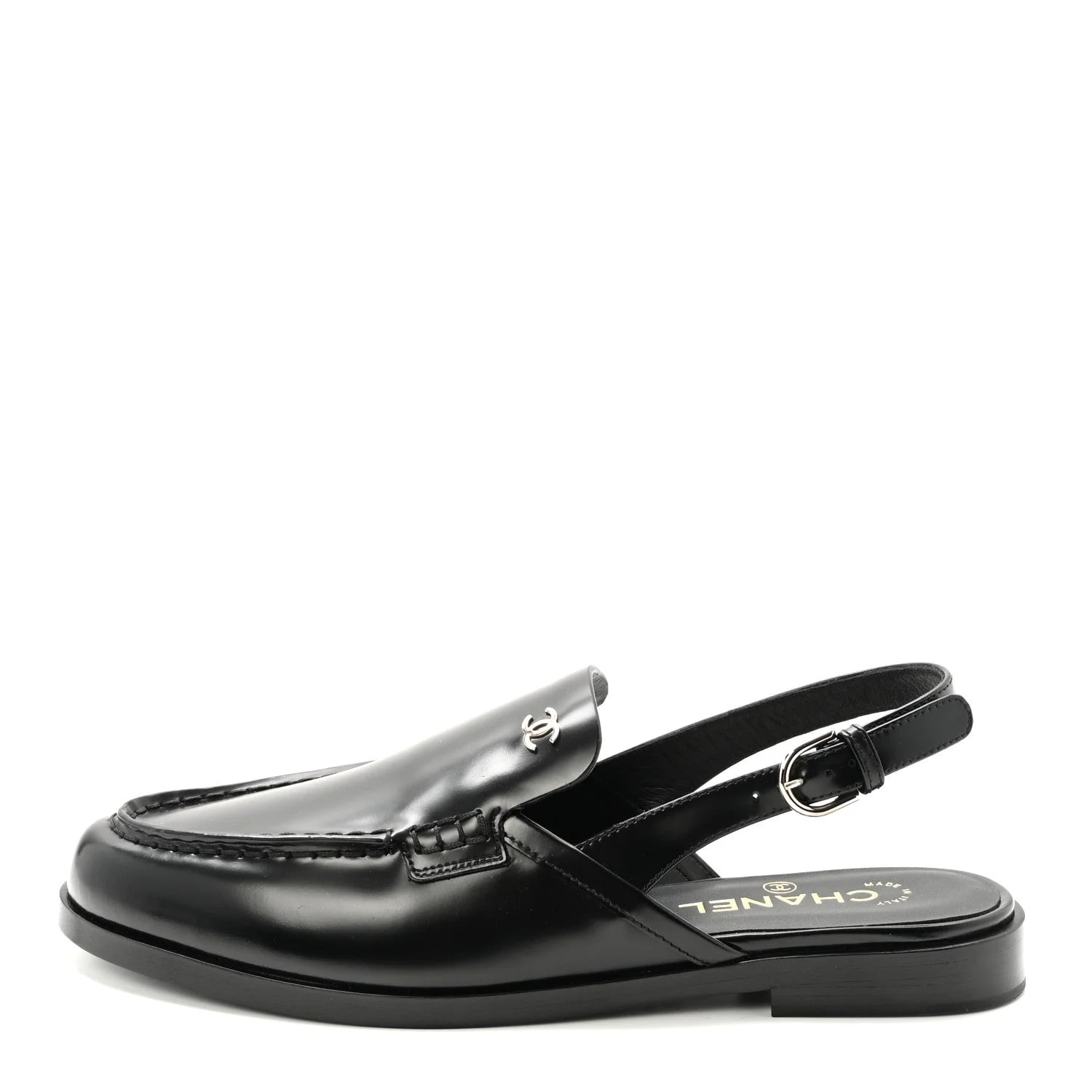 Chanel — Shiny Slingback 40.5 — Designer Shoe — resale