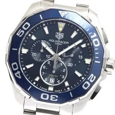 Tag Heuer — TAG Heuer CAY111B Aquaracer Chronograph Date Quartz S Excellent Condition 90 — Watch — resale