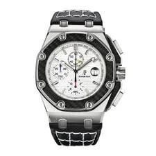 Audemars Piguet — Audemars Piguet Royal Oak Offshore 45MM Silver Index Hour Markers Dial ... — Watch — resale