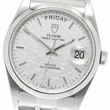 Tudor — Tudor 76200 Prince Date-day Automatic Silver Dial Stainless Steel — Watch — resale