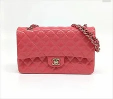 Chanel — Chanel Matelass W Flap Enamel Entrance Ceremony Gra — Handbag — resale