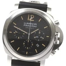 Panerai — Panerai Luminor Daylight PAM00356 Chronograph Black Dial Automatic 's_826090 — Watch — resale