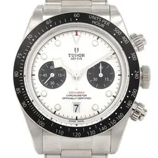 Tudor — Authentic Tudor Black Bay Chrono M79360N-0002 Stainless Steel Mechanical Aut... — Watch — resale