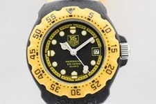 Tag Heuer — TAG Heuer Formula 1 Professional 380.508 Yellow Black Quartz 28mm — Watch — resale