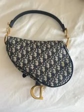 Dior — Christian Dior Saddle Pristine Condition With Papers — Handbag — resale