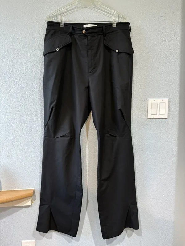 Kiko Kostadinov Alec K-Dart Trousers — Clothing — resale